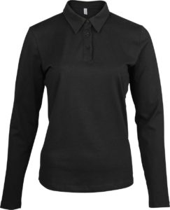 KA247 LADIES' LONG-SLEEVED JERSEY POLO SHIRT Outlet