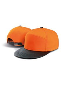 KP115 FASHION FLAT PEAK CAP - 6 PANELS